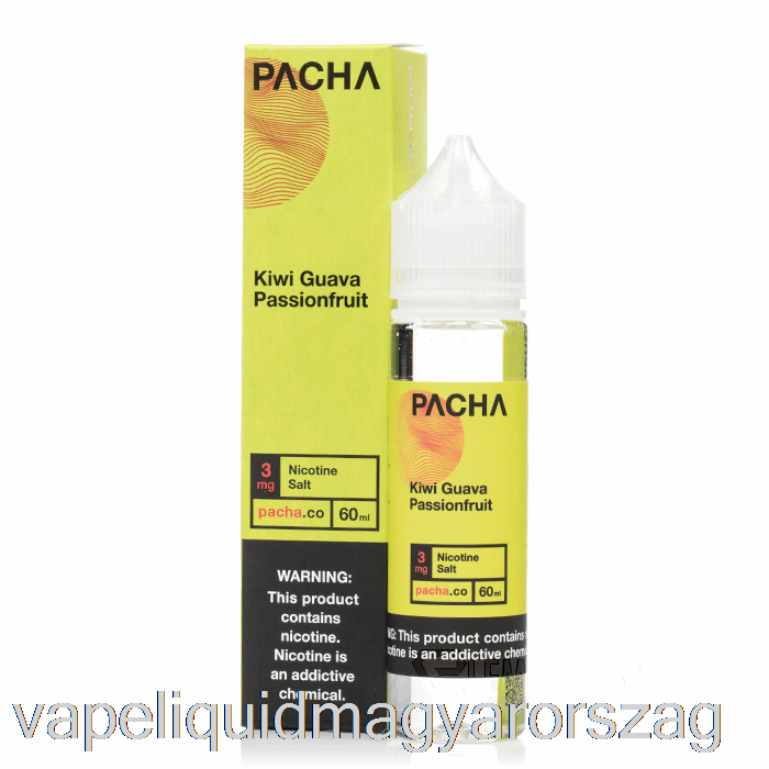 Kiwi Guava Passionfruit - Pacha - 60ml 0mg Vape Toll